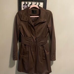 Elegant Brown Women's Coat